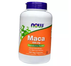 Перуанская Мака, Maca 500, Now Foods  250вегкапс (71128157)