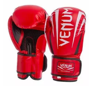Перчатки боксерские Venum Sharp MA-5315 No branding  10oz Красный (37429382)