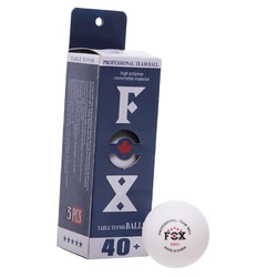 Набор мячей для настольного тенниса Fox T005 FDSO   Белый 3шт (60508450)