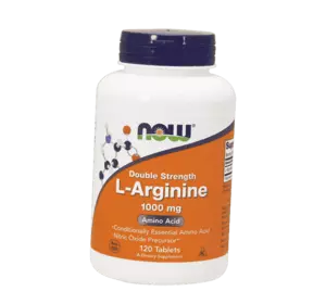 Аргинин, L-Arginine 1000, Now Foods  120таб (27128006)