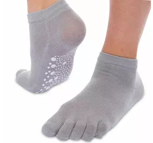 Носки для йоги FI-0437 FDSO  Один размер Серый (06508010)