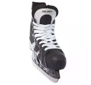 Коньки хоккейные Z-0887 Zelart  41 Черно-белый (60363034)