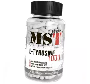 Аминокислота Тирозин, L-Tyrosine 1000, MST  90вегкапс (27288020)