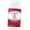 Жевательный Витамин С, Chewable C 100, GNC  90вегтаб (36120171)