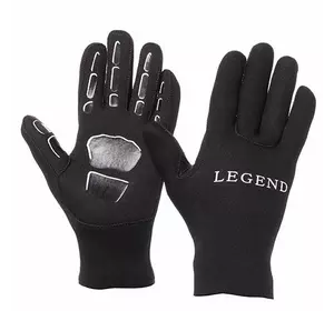 Перчатки для дайвинга PL-6109 Legend  M Черный (60430036)