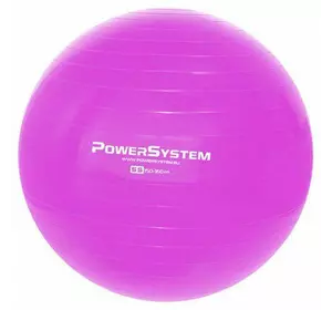Мяч для фитнеса и гимнастики PS-4011 Power System   55см Розовый (56227015)