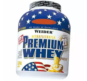 Ультрафильтрованный сывороточный протеин, Premium Whey Protein, Weider  2300г Шоколад-нуга (29089007)