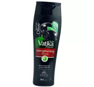 Шампунь с маслом маслин для тусклых и слабых волос, Vatika Olive, Dabur  200мл  (43634005)