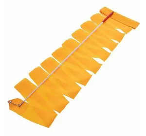 Лента для гимнастики с палочкой C-5516   6м Оранжевый (60506014)