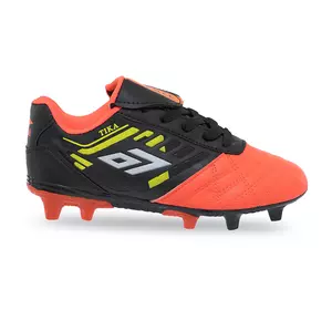 Бутсы футбольная обувь детская 2004-31-36 Tika  32 Оранжево-черный (57564007)
