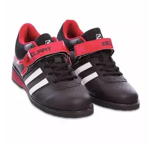 Штангетки обувь для тяжелой атлетики OB-1263 Zelart  39 Черно-красный (06363044)