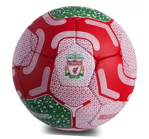 Мяч футбольный Liverpool FB-0690 Ballonstar  №5 Красно-белый (57566066)
