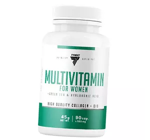 Витамины для женщин, MultiVitamin For Women, Trec Nutrition  90капс (36101041)