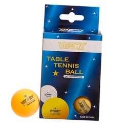 Набор мячей для настольного тенниса Vitory MT-1891 FDSO   Желтый 6шт (60508469)