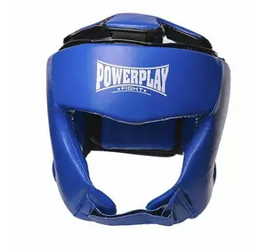 Боксерский шлем 3049 Power Play  S Синий (37228058)