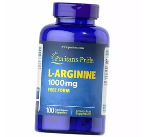 Аргинин, L-Arginine 1000 Caps, Puritan's Pride  100капс (27367014)