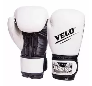 Перчатки боксерские VL-2210 Velo  14oz Белый (37241041)