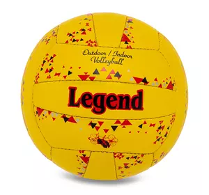Мяч волейбольный LG-5414 Legend  №5 Желтый (57430037)