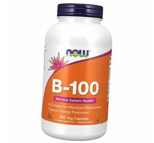 Витамины группы В, Vitamin B-100, Now Foods  250вегкапс (36128020)