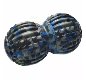 Массажер для спины DuoBall Massage Ball FI-1686     Черно-серо-синий (33429133)