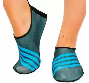 Обувь Skin Shoes для спорта и йоги PL-0417-BL   3XL Черно-синий (60429468)