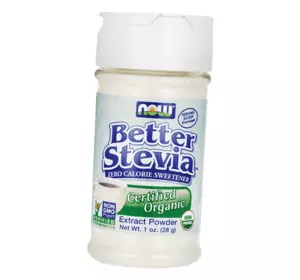 Стевия Экстракт, Better Stevia Extract Powder, Now Foods  28г (05128005)