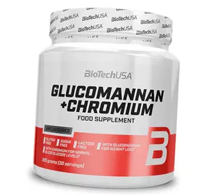 Глюкоманнан с Хромом, Glucomannan + Chromium, BioTech (USA)  225г Без вкуса (69084004)
