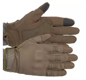 Перчатки тактические с закрытыми пальцами Military Rangers BC-9878 FDSO  S Оливковый (07508097)