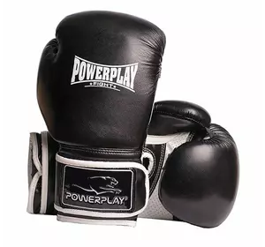 Боксерские перчатки 3019 Power Play  10oz Черный (37228048)