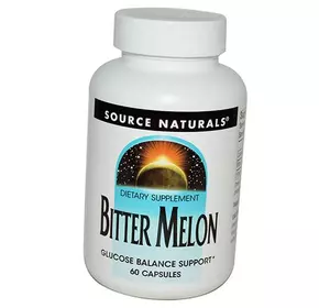 Экстракт горькой дыни, Bitter Melon, Source Naturals  60капс (71355010)