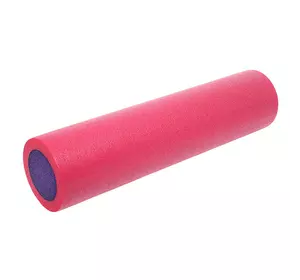 Роллер для йоги и пилатеса гладкий FI-9327-60     Розово-фиолетовый (33508377)