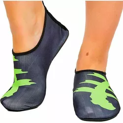 Обувь Skin Shoes для спорта и йоги PL-0419 FDSO  M Черно-салатовый (60508059)