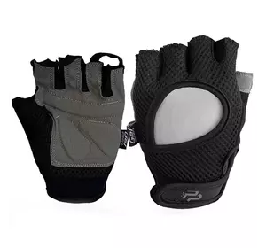 Перчатки для фитнеса 9100 Power Play  M Черно-серый (07228102)