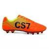 Бутсы футбольная обувь H8003-2 CS7 Yuke  42 Оранжево-зеленый (57557046)
