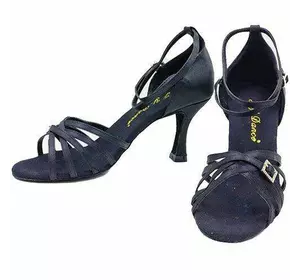 Туфли для латины OB-2006 Zelart  36 Черный (06363019)