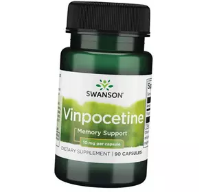 Винпоцетин, Vinpocetine 10, Swanson  90капс (72280045)