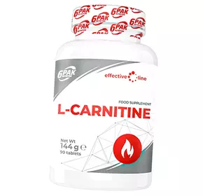 L-Карнитин Тартрат таблетки, L-Carnitine, 6Pak  90таб (02350004)