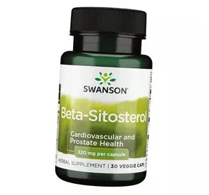Бета-ситостерол, Beta-Sitosterol 320, Swanson  30вегкапс (72280026)