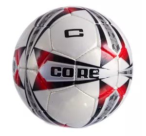 Мяч футбольный 5 Star CR-007 Core  №5 Бело-красный (57568015)