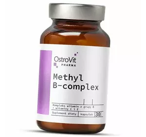 Витамины группы В, Pharma Methyl B-Complex, Ostrovit  30капс (36250068)