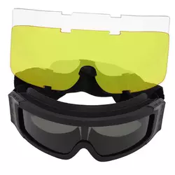 Защитные очки-маска JY-027-2 Sposune   Черный (60559052)