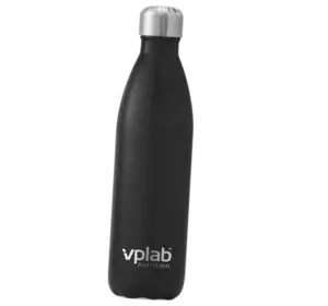 Бутылка металлическая, Metal water bottle, VP laboratory  500мл Черный (09099007)