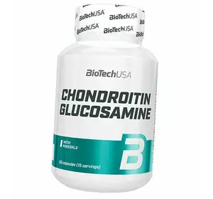 Хондроитин Глюкозамин, Chondroitin Glucosamine, BioTech (USA)  60капс (03084003)