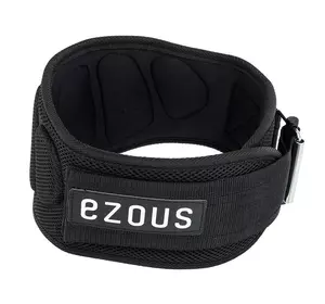 Пояс атлетический усиленный регулируемый Training Belt 2.0 O-09 Ezous  M Черный (34636003)