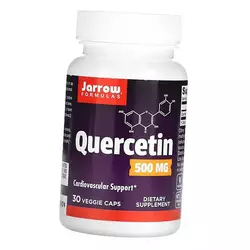 Антиоксидант Кверцетин, Quercetin 500, Jarrow Formulas  30вегкапс (70345005)