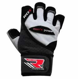 Перчатки для зала RDX Pro Lift Gel RDX Inc  S Черно-белый (07260005)