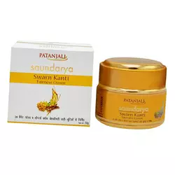 Крем для лица, Saundarya Swarn Kanti Fairness Cream, Patanjali  50г  (43635031)