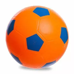 Мяч виниловый Футбольный FB-1911 Legend   Оранжево-синий (59430004)