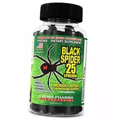 Жиросжигатель ЭКА, Комплекс для снижения веса, Black Spider, Cloma Pharma  100капс (02081002)