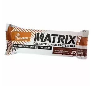 Протеиновый батончик с низким содержанием сахара, Matrix pro 32, Olimp Nutrition  80г Карамель (14283001)